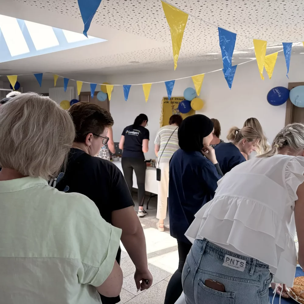 Ludgeri Jubilaeums Brunch Mitarbeiter